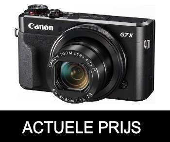 Canon PowerShot G7X Mark II compact camera