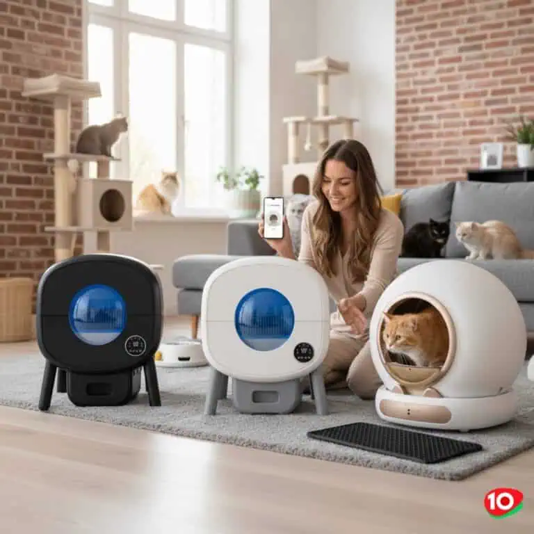 Automatische kattenbakken